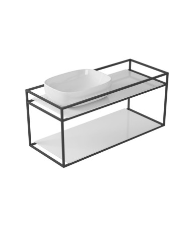 Стенна конструкция за умивалник 111 см