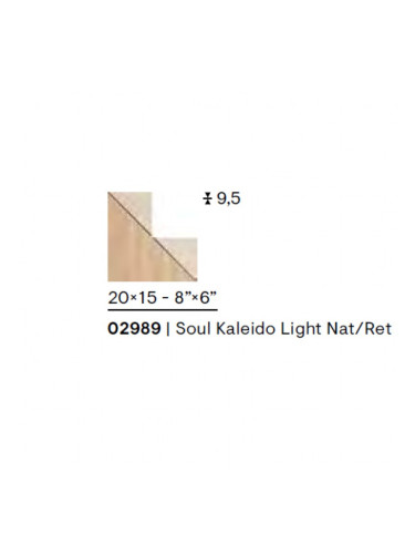 Soul Kaleido Light Nat/Ret - декоративни гранитогресни плочки