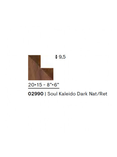Soul Kaleido Dark Nat/Ret - декоративни гранитогресни плочки