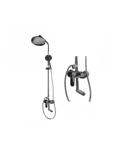 Душ с тръбно окачване 110 см