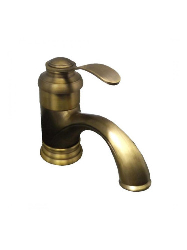 Ретро смесител за умивалник Римини патина
