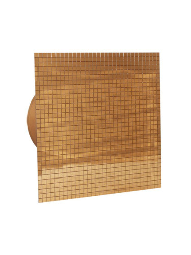 Вентилатор за баня MM-P/06 стъкло - злато гланц