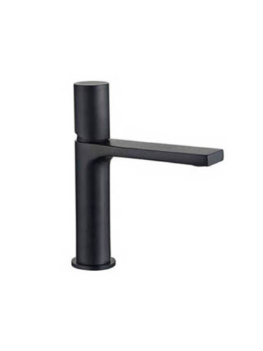 TUBE Смесител за мивка, черен мат