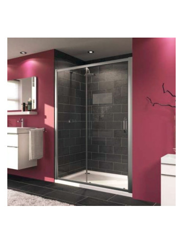 Плъзгаща се преградна врата 140см с 2 елемента - Huppe 140404