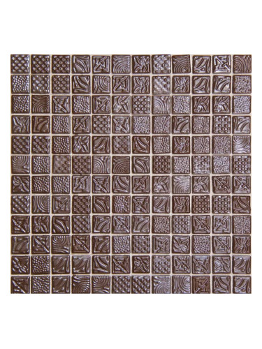 PANDORA WENGUE 100% - стъклена мозайка