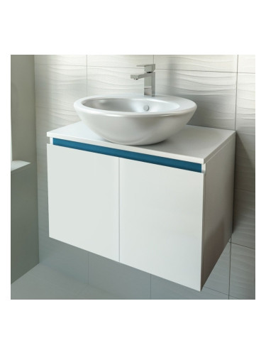 TULIP  -100% ВОДОУСТОЙЧИВ ШКАФ ЗА БАНЯ 65 см С ИТАЛИАНСКА МИВКА F652DTUL