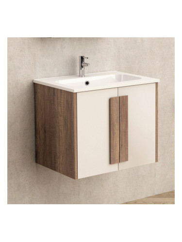 Долен шкаф за баня с умивалник АМЕЛИЯ ICP 6451