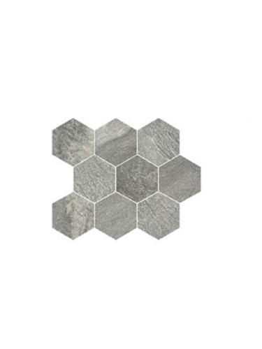 Mosaico esagona Tribeca Grey - ггранитогрес декор