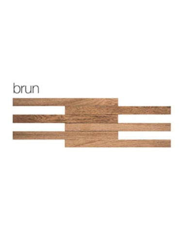 Inserto Sticky 3D Brun - 3D плочка тип мозайка