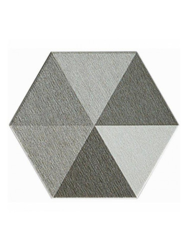 Diamond Grey - шестоъгълни плочки за баня