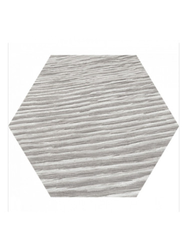 Orinoco Hexagon Gris - гранитогрес хексагон с дървесен дизайн