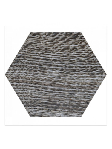 Orinoco Hexagon Grafito - гранитогрес хексагон с дървесен дизайн