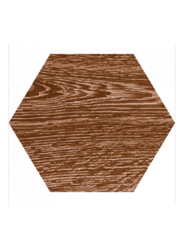 Orinoco Hexagon Oak - гранитогрес хексагон с дървесен дизайн