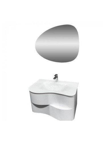 Комплект PVC мебел за баня Сарагоса