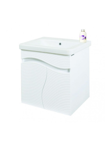 PVC долен шкаф за баня Чеби с мивка