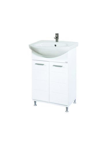 Долен PVC шкаф за баня с мивка Класика