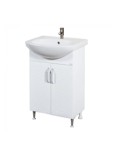 Долен PVC шкаф за баня с мивка Орфей