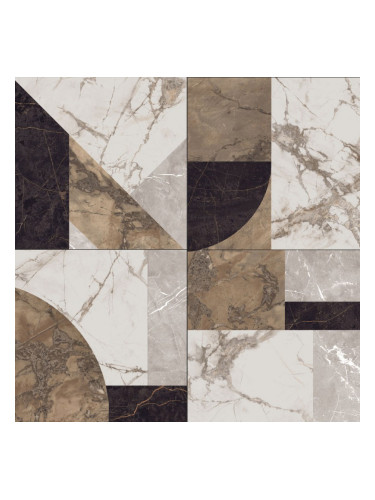 EPOQUE ABSTRACT II - гранитогрес с мраморен ефект - II качество