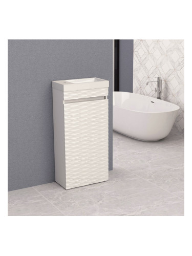 PVC шкаф за баня с умивалник ICP 3979