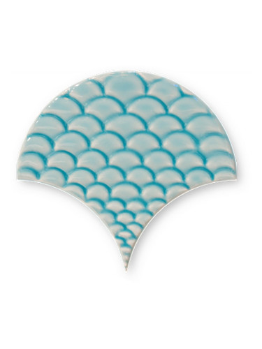 Escama Relieve Azul  - стенни плочки за баня