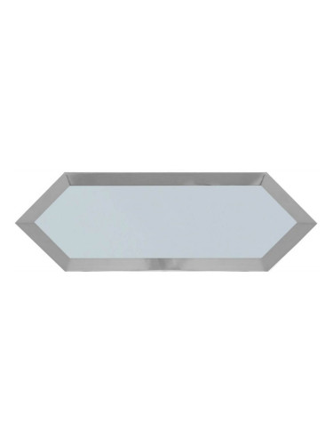 Decor Eclipse Sky Blue Silver Bisel - декорни плочки за баня