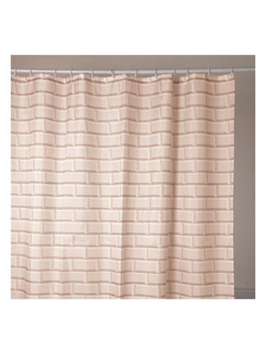 Душ завеса за баня, бежова ICSC 193