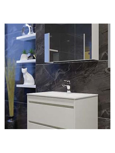 Комплект мебели за баня Ема бял