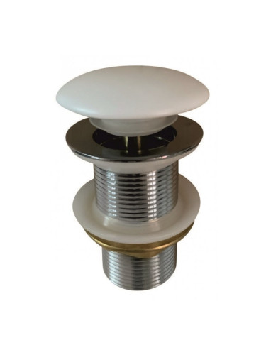 Клик сифон за умивалник без преливник IC CC76WO MW