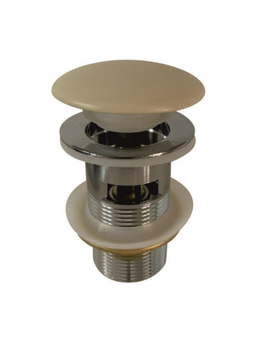 Клик сифон за умивалник с преливник IC CC75OF BG