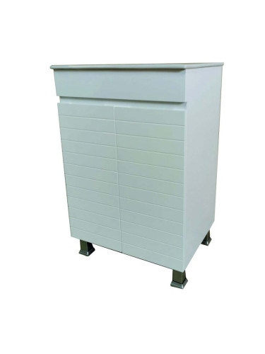 Долен PVC шкаф за баня КРАСИ с мивка ЛИНЕА 55 2508