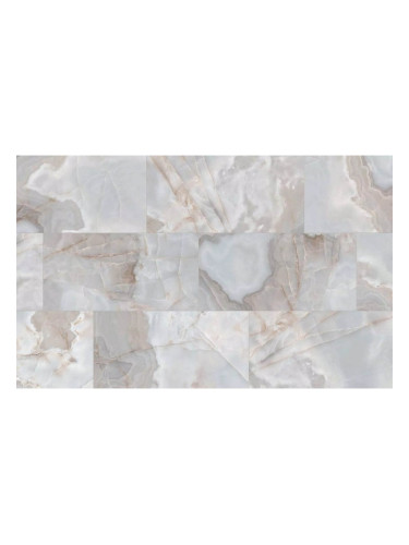 Гранитогрес с мраморен ефект, големи размери - Reve bleu