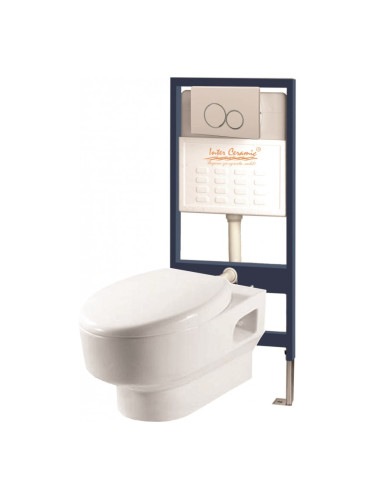 Структура за вгражданe в комплект със стенна чиния BG 097AE WHITE + 5363 - ПАКЕТ БИАНКА 5 В 1