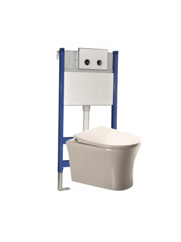 Структура за вгражданe в комплект със стенна чиния BG 097AGW + 3635W ПАКЕТ ЛИОНА 5 В 1