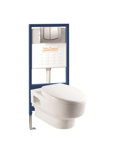 Структура за вгражданe в комплект със стенна чиния BG 097AW + 5363 - ПАКЕТ КАРИНА 5 В 1