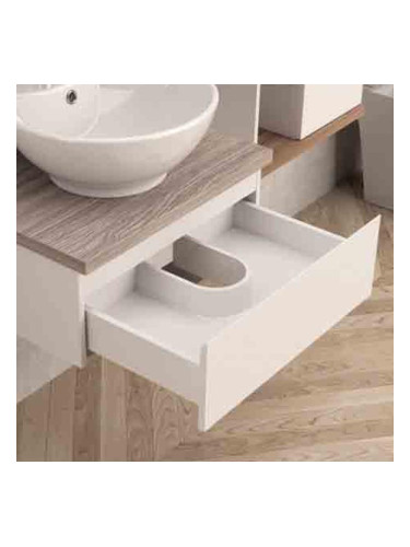 PVC чекмедже за монтаж под плот ICP 6023-1