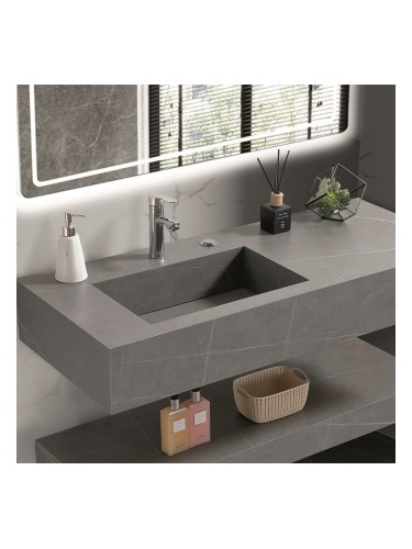 Умивалник от кварц PIETRA ICL 12049/120G LEFT