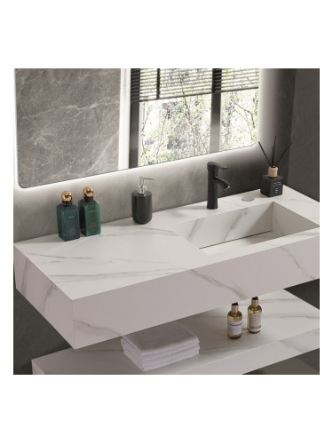 Умивалник от кварц PIETRA ICL 12049/120W RIGHT