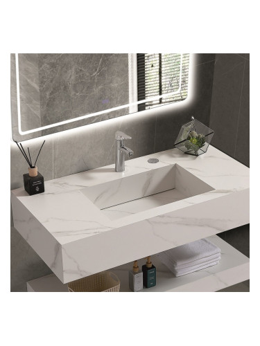 Умивалник от кварц PIETRA ICL 12049/80W