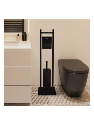 Комплект четка и държач за тоалетна хартия ICA 3811MB