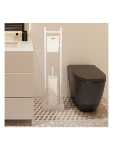 Комплект четка и държач за тоалетна хартия ICA 3811MW