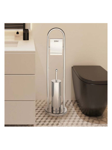 Комплект четка и държач за тоалетна хартия ICA 3812C