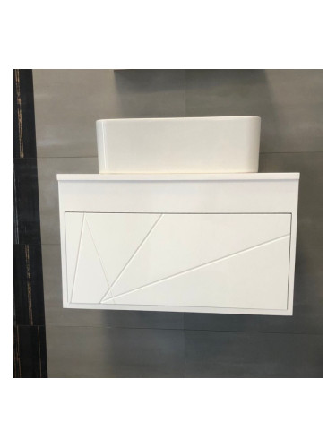 КОНЗОЛЕН ШКАФ ЕМОНА 70 СМ, БЯЛ