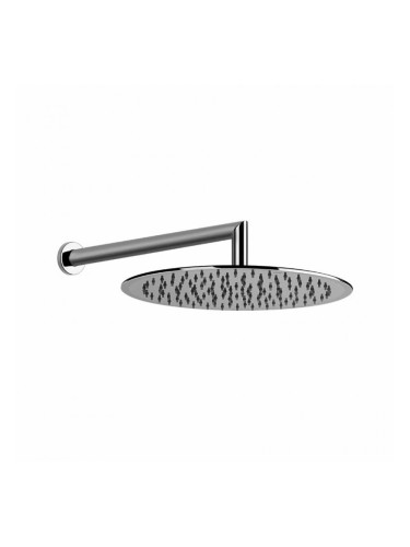 Душ пита от стена, Mirror steel 47257 238