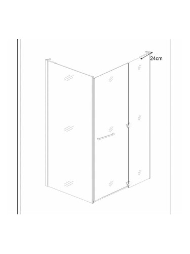 Рамо за параван ICS 1324 L