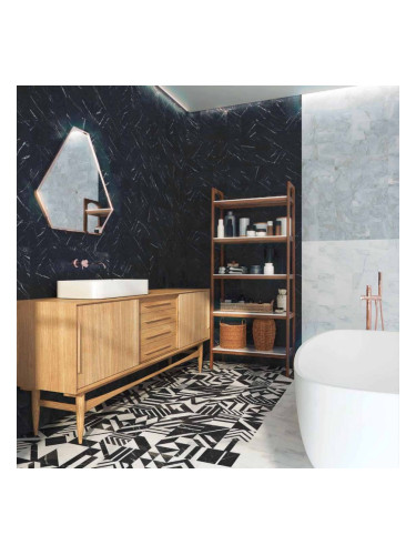 VELVET NEGRO - серия от декоративен гранитогрес