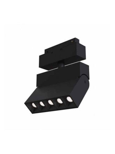 LED МАГНИТНО ОСВЕТИТЕЛНО ТЯЛО DC48V 5-HEADS 10W 3000K M35