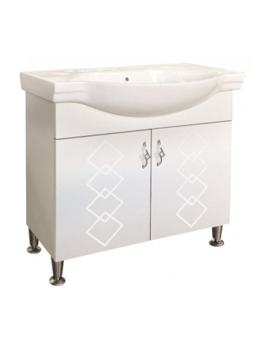 Долен PVC шкаф за баня ICP 6549-80