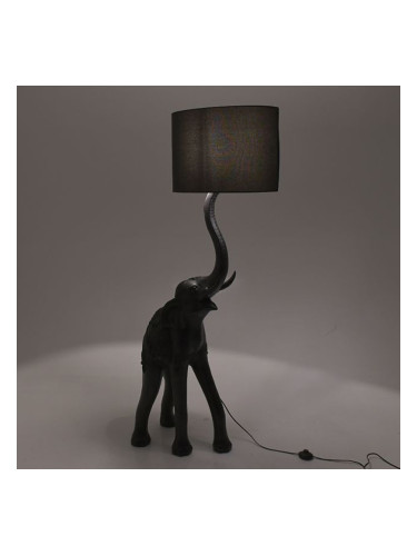Подова лампа Слонче Сиво/ Черно