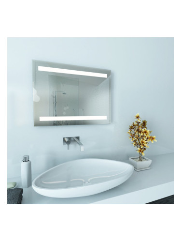Огледало DUO H с вградено LED осветление - FLED12