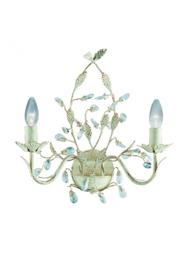 КРИСТАЛЕН АПЛИК CREAM / GOLD, ALMANDITE